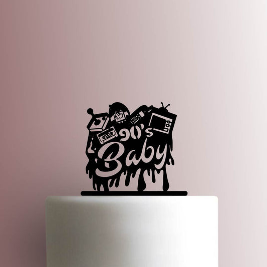 90s Baby - Acrylic Cake Topper