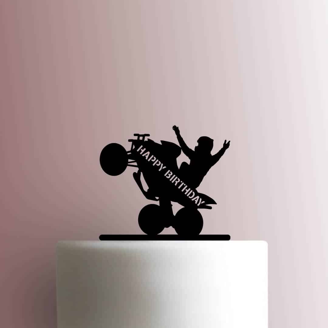 ATV Happy Birthday - Acrylic Cake Topper