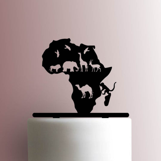 Africa Animals - Acrylic Cake Topper