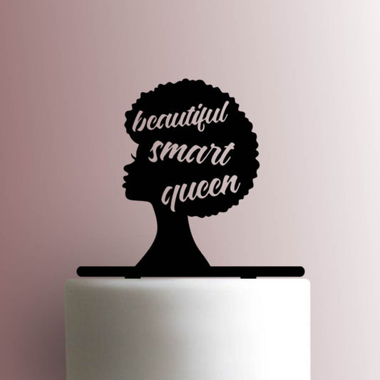 Afro Woman Affirmations - Acrylic Cake Topper