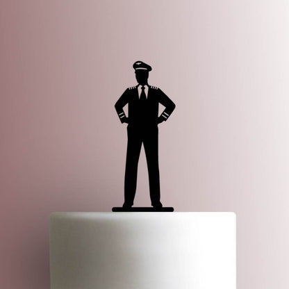 Airline Pilot - Acrylic Cake Topper