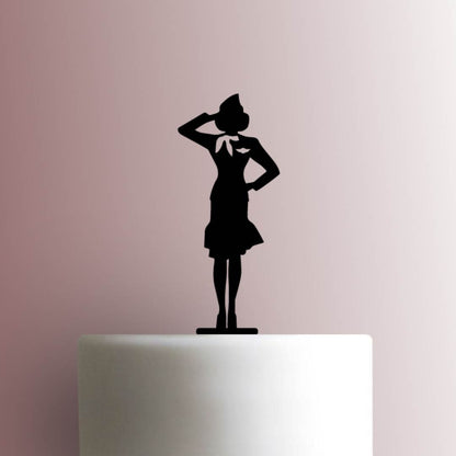 Airline Stewardess - Acrylic Cake Topper