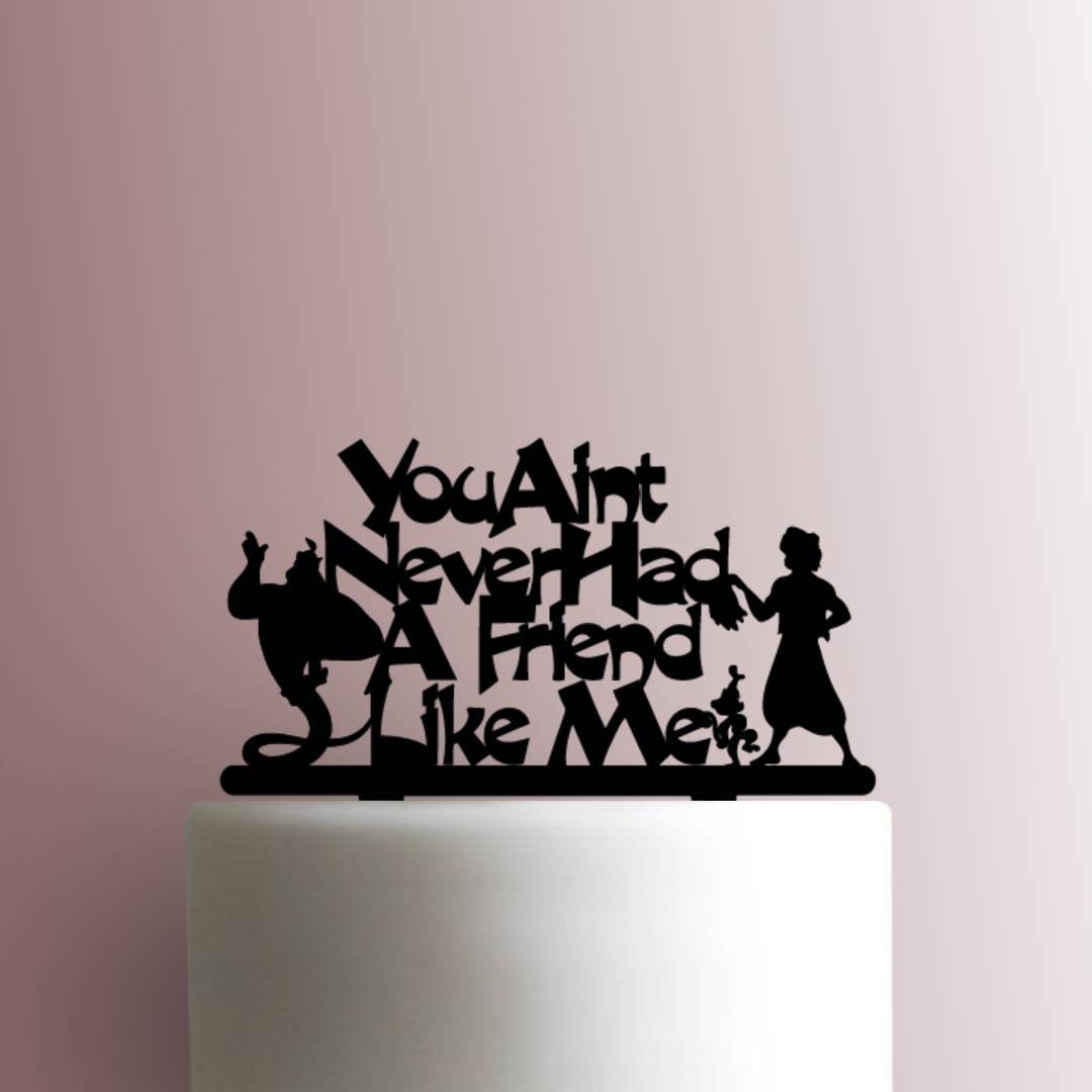 Aladdin ? A Friend Like Me - Acrylic Cake Topper