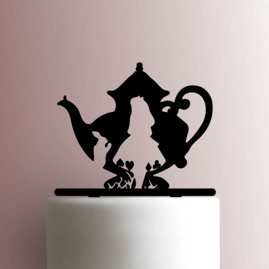 Alice in Wonderland ? Tea Pot - Acrylic Cake Topper