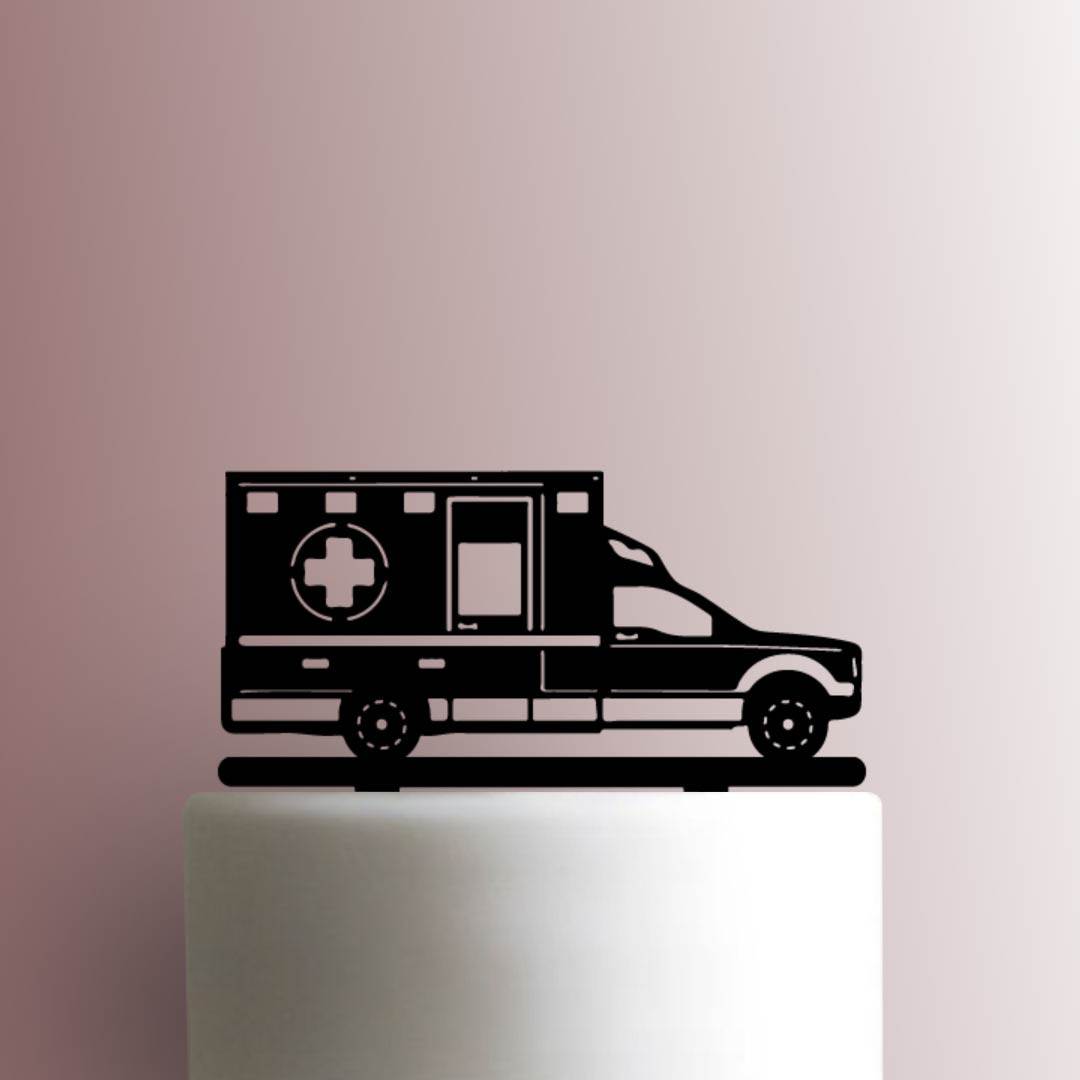 Ambulance - Acrylic Cake Topper