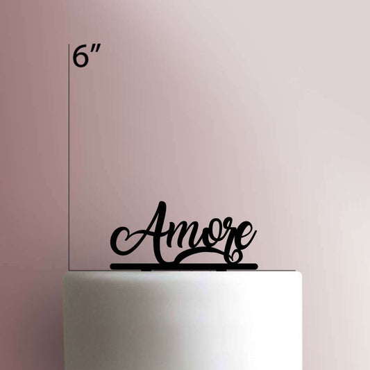 Amore- Acrylic Cake Topper