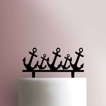 Anchors- Acrylic Cake Topper