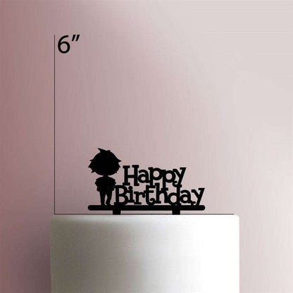 Animal Crossing Happy Birthday Boy- Acrylic Cake Topper