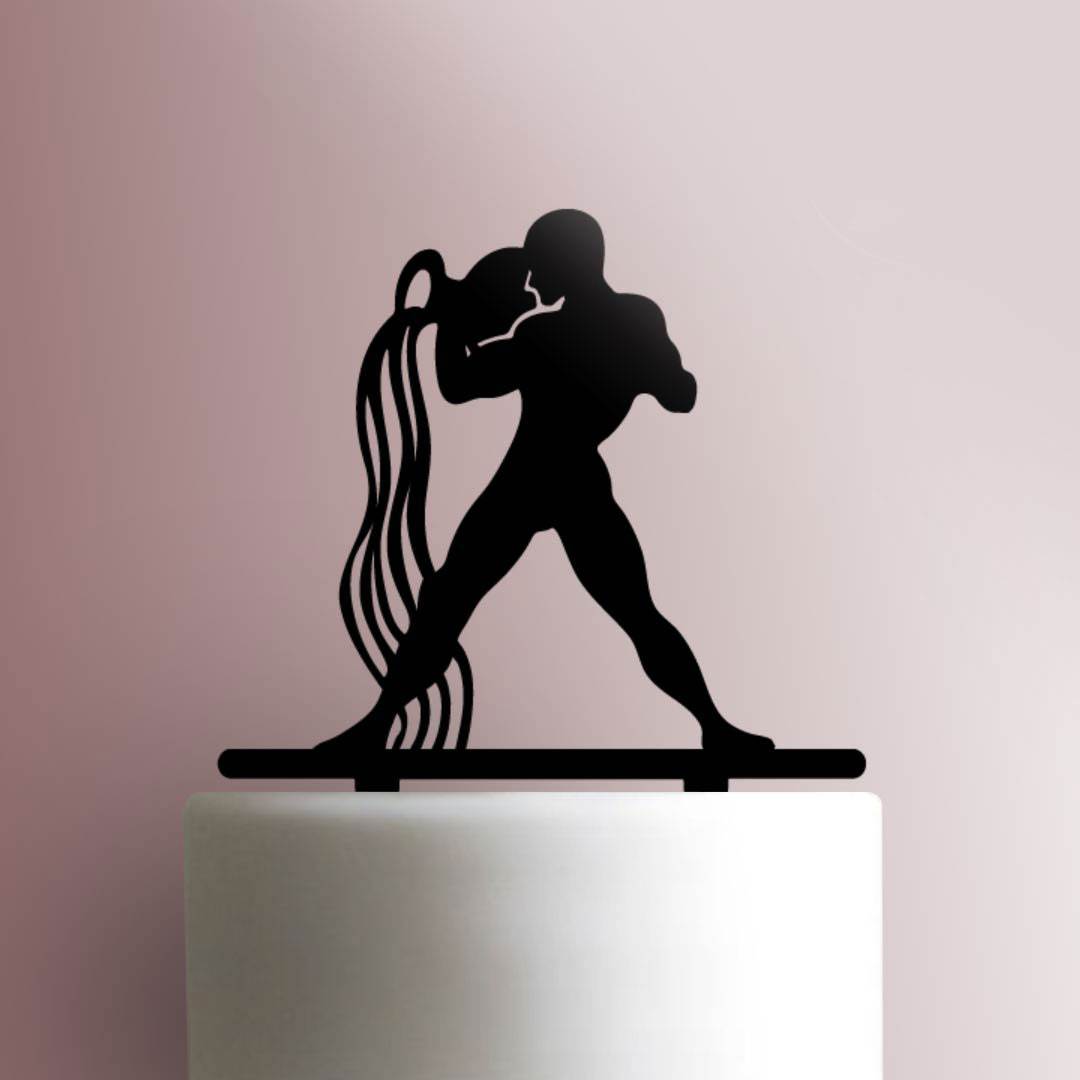 Aquarius Zodiac Sign- Acrylic Cake Topper
