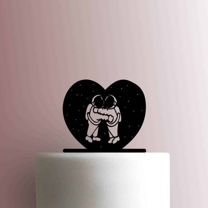 Astronaut Couple - Acrylic Cake Topper