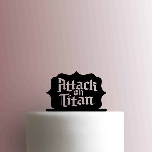 Attack on Titan Logo - Acrylic Cake Topper
