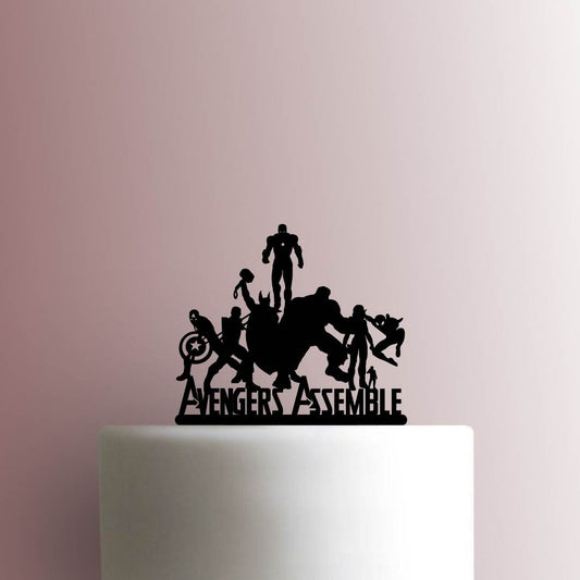 Avengers Assemble - Acrylic Cake Topper