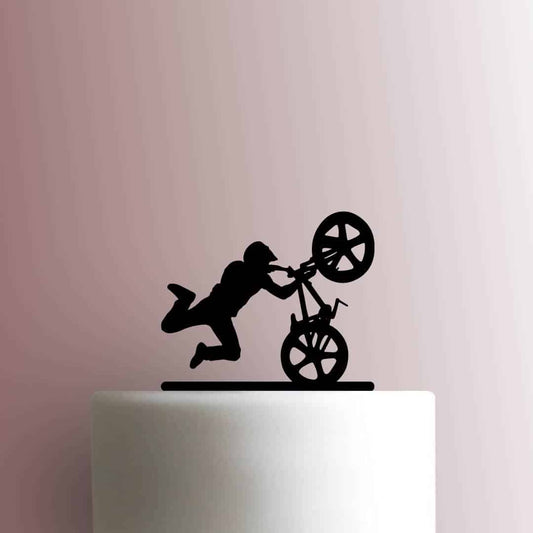 BMX Biker - Acrylic Cake Topper