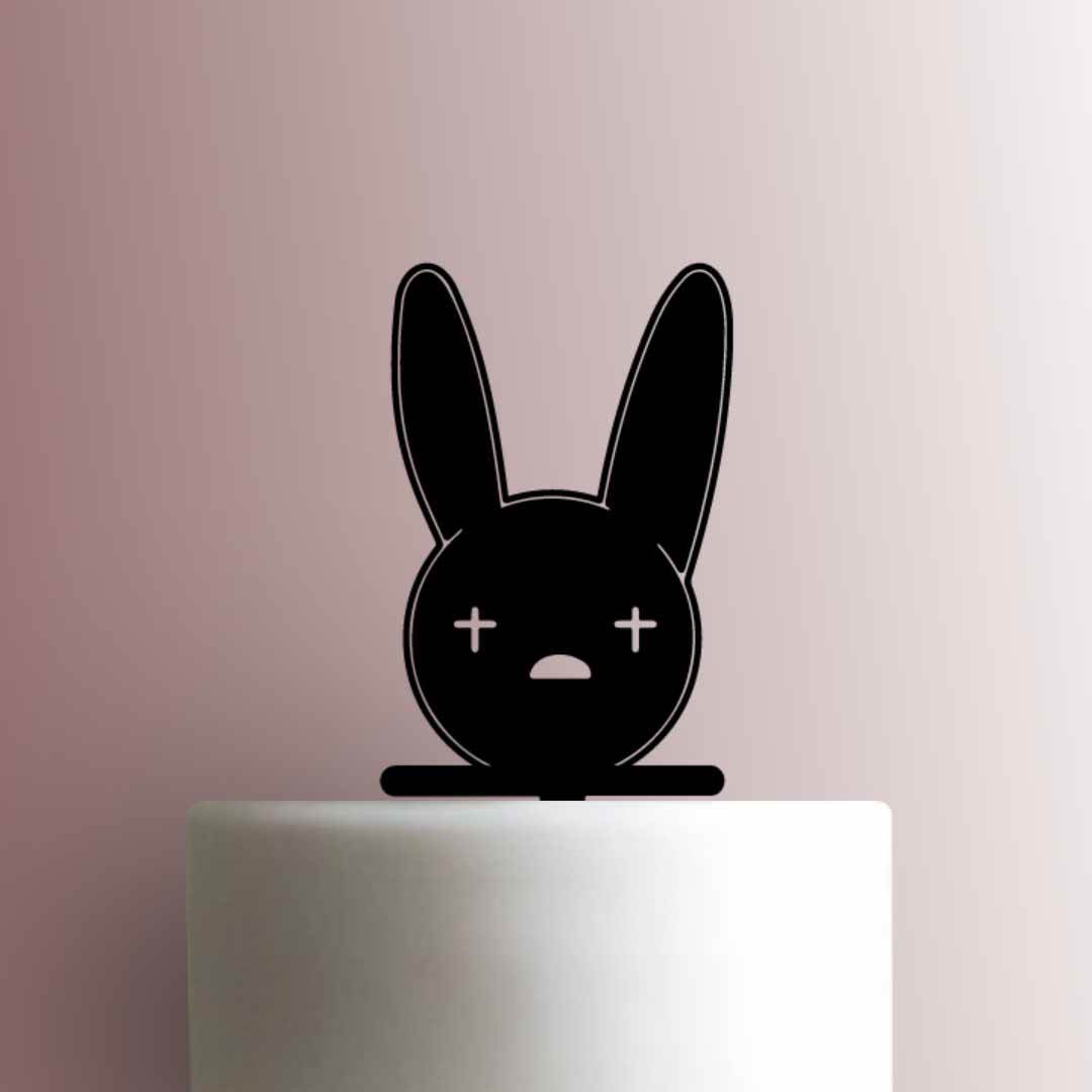 Bad Bunny Logo - Acrylic Cake Topper