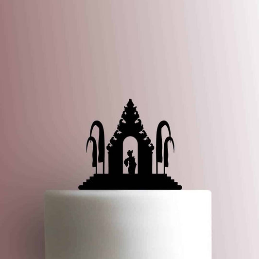 Bali Temple Building - Acrylic Cake Topper
