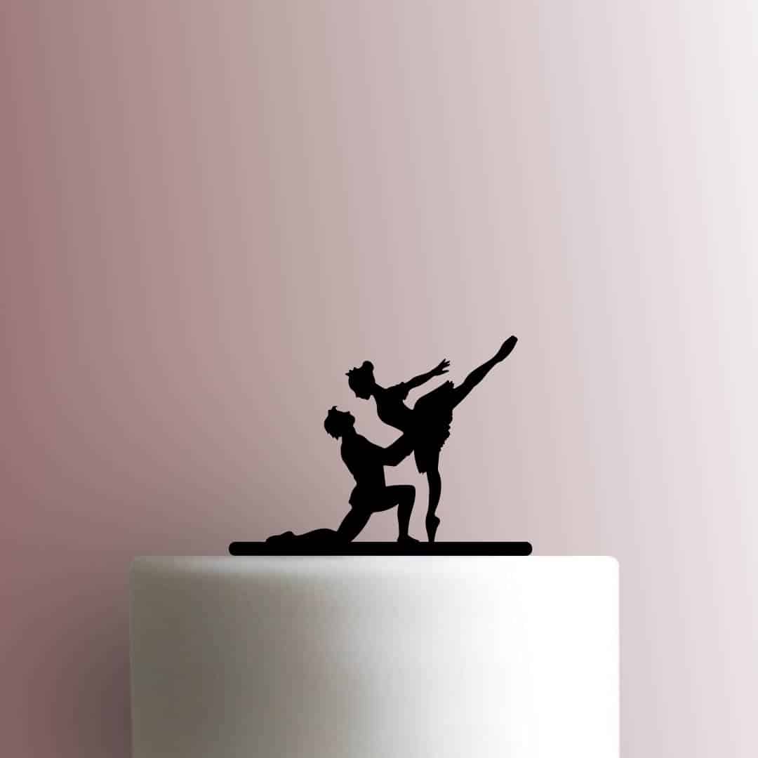 Ballerina Couple - Acrylic Cake Topper