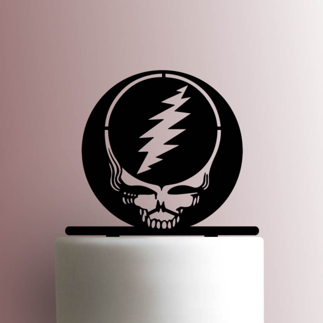 Band ? Grateful Dead Steal Your Face Logo - Acrylic Cake Topper