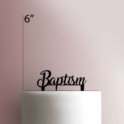 Baptism- Acrylic Cake Topper