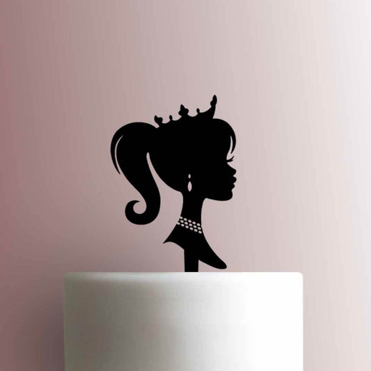 Barbie Princess Head - Acrylic Cake Topper