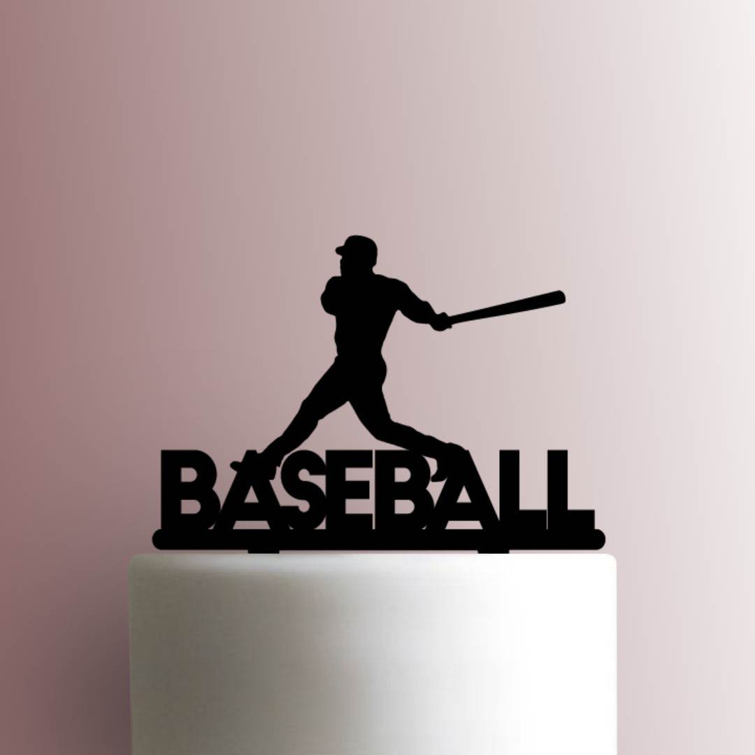 Baseball - Acrylic Cake Topper