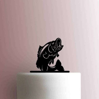 Bass Fish - Acrylic Cake Topper