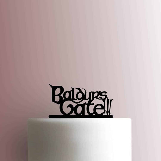 Bauldurs Gate 3 Logo - Acrylic Cake Topper
