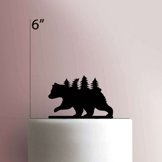 Bear Forest- Acrylic Cake Topper