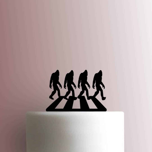 Beatles Bigfoot Abby Walk - Acrylic Cake Topper