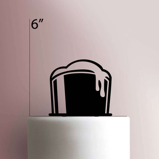 Beer- Acrylic Cake Topper