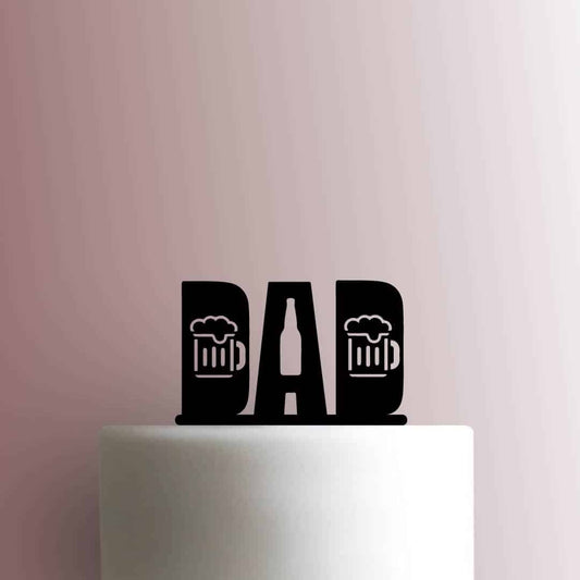 Beer Dad - Acrylic Cake Topper