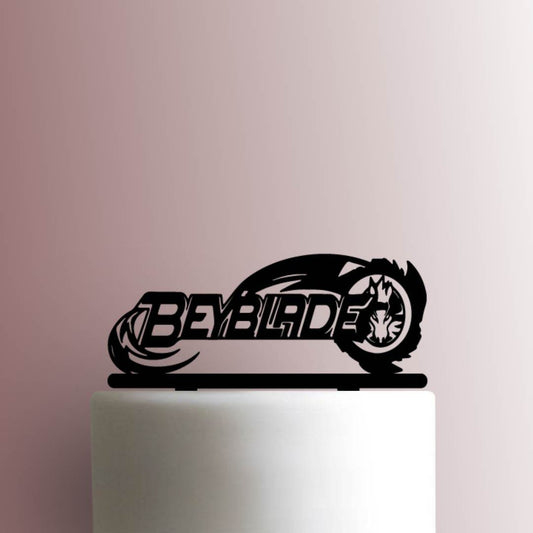 Beyblade Logo - Acrylic Cake Topper
