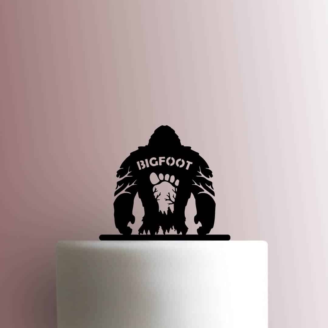 Bigfoot - Acrylic Cake Topper