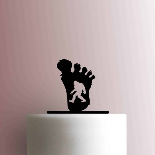 Bigfoot Sasquatch Cameo - Acrylic Cake Topper