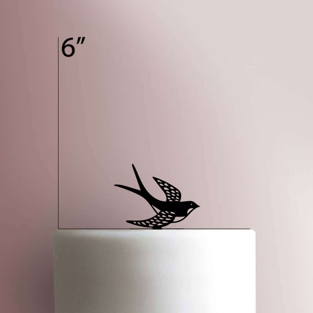 Bird- Acrylic Cake Topper