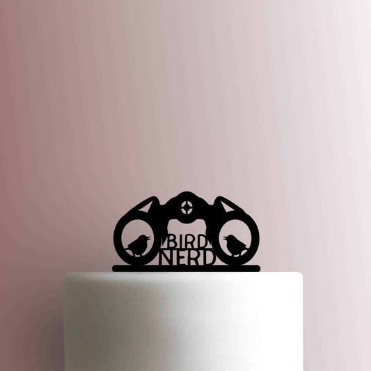 Bird Nerd - Acrylic Cake Topper