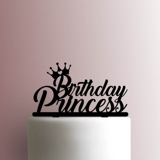 Birthday Princess - Acrylic Cake Topper