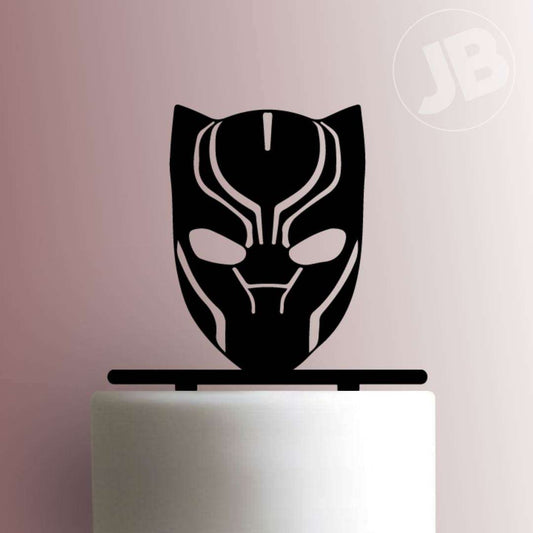 Black Panther Face- Acrylic Cake Topper