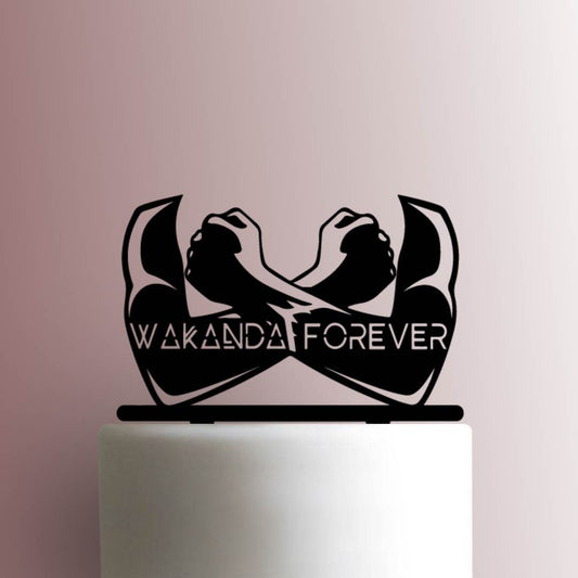 Black Panther ? Wakanda Forever - Acrylic Cake Topper