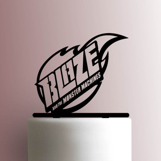 Blaze and the Monster Machines Logo - Acrylic Cake Topper