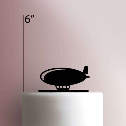 Blimp- Acrylic Cake Topper