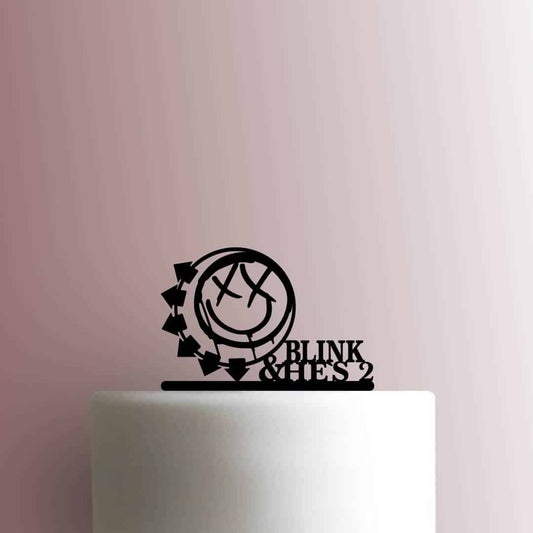 Blink 182 ? Blink and Hes Two - Acrylic Cake Topper