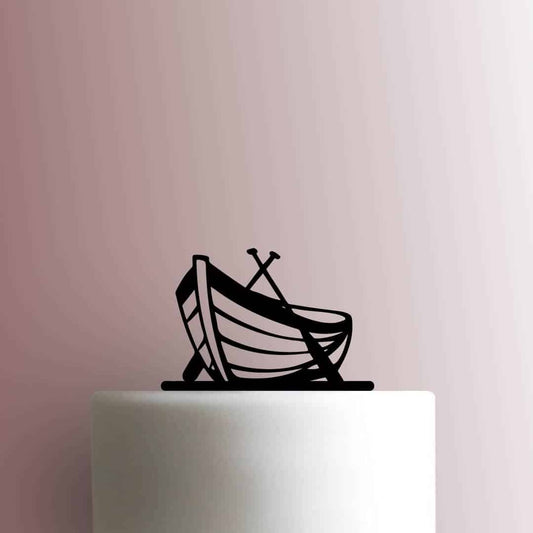 Boat with Oars - Acrylic Cake Topper