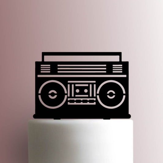Boombox - Acrylic Cake Topper