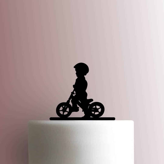 Boy Riding Bike 225-B521 Cak- Acrylic Cake Topper