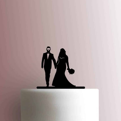 Bride and Groom - Acrylic Cake Topper