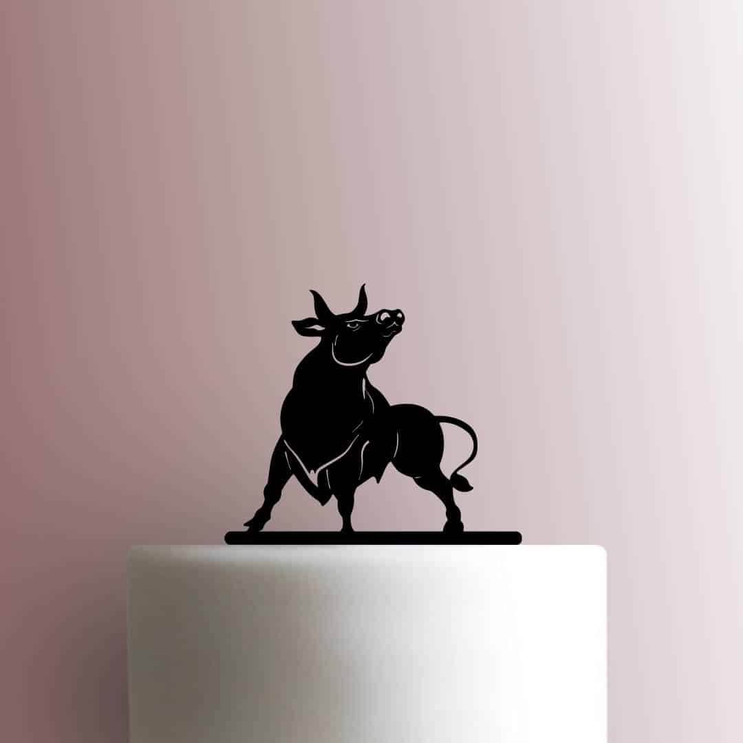 Bull Body - Acrylic Cake Topper