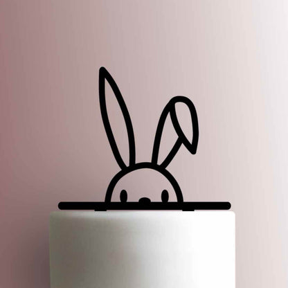 Bunny Peekaboo - Acrylic Cake Topper