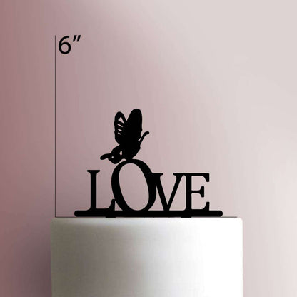 Butterfly Love- Acrylic Cake Topper