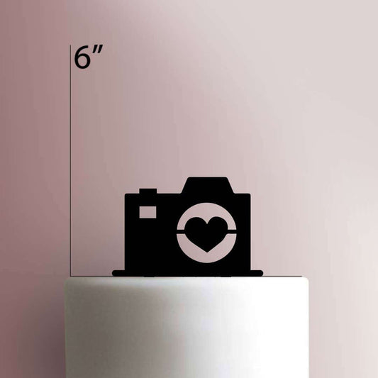 Camera- Acrylic Cake Topper