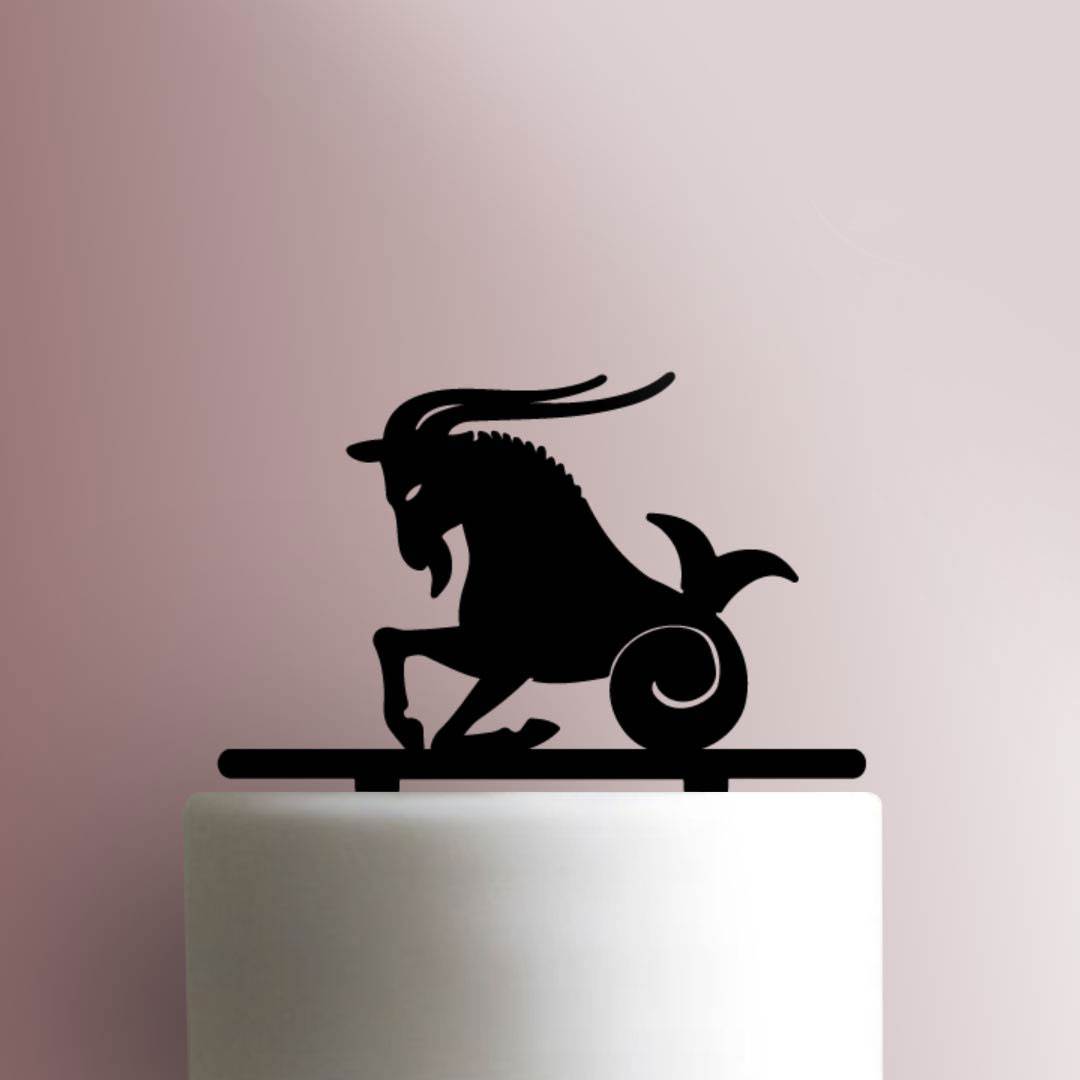 Capricorn Zodiac Sign- Acrylic Cake Topper